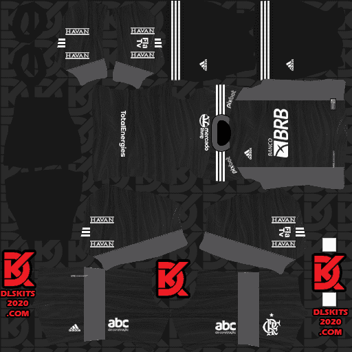 Flamengo Kit 2022 DLS 22 Kits Goalkeeper Away