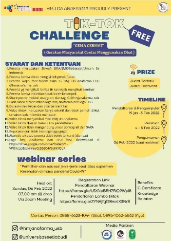 Webinar Series dan Tiktok Challenge