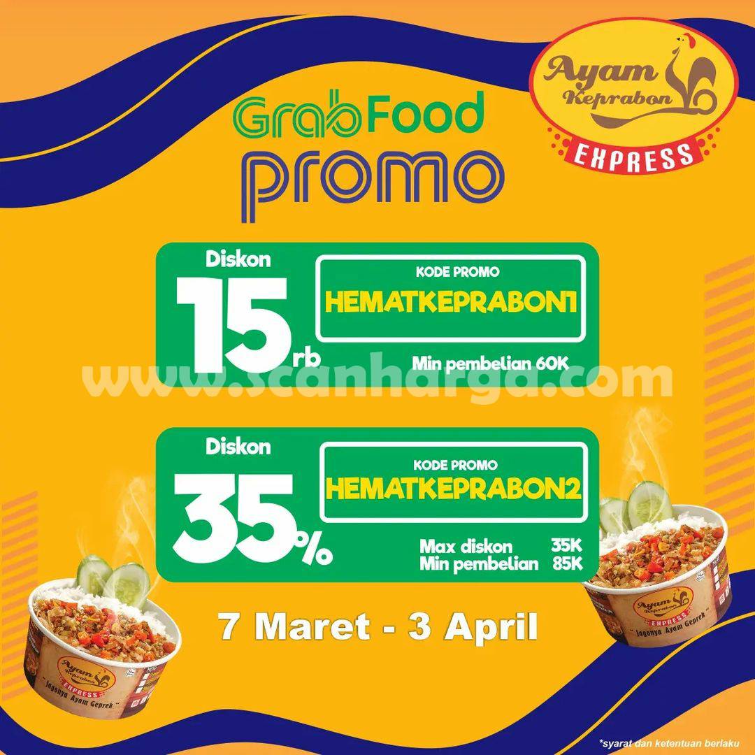 AYAM KEPRABON EXPRESS Promo GRABFOOD DISKON 35%