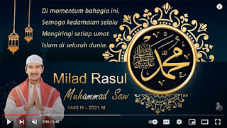 template video ucapan maulid nabi 2021  ppt - kanalmu