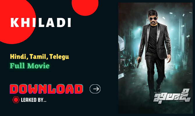 Khiladi (2022) full Movie watch online download Tamilrockers