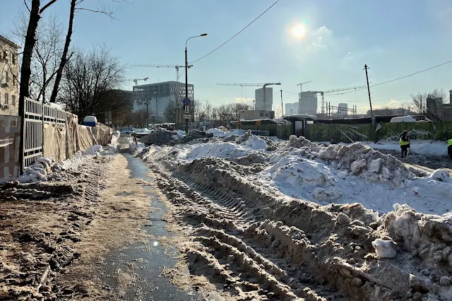 улица Дубовой Рощи, строящийся жилой комплекс «Достижение»