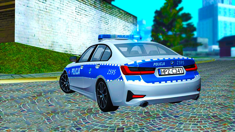 GTA SA HD Police Car Mod