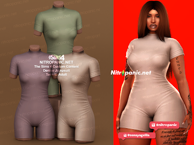 Denise Jumpsuit for The Sims 4