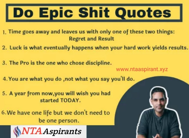 Quotes of Do Epic Shit Ankur Warikoo PDF