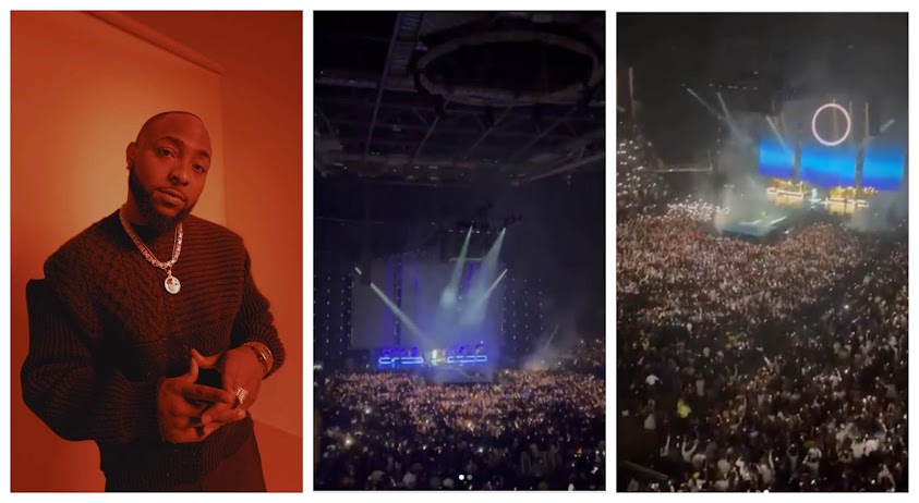 More Videos from Davido's concert at O2 Arena in London (Videos)