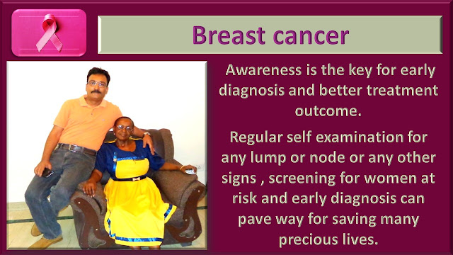 Breast cancer awareness / Breast cancer treatments in India.