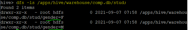 hdfs dfs commands in hadoop hive big data