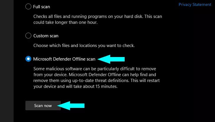 offline-scan-win11