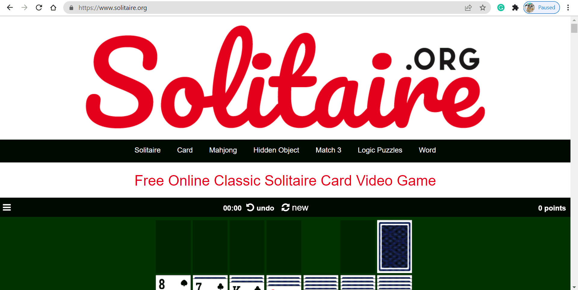 Five Things in February 2022 - Solitaire.org