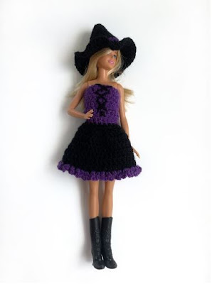 barbie witch crochet pattern