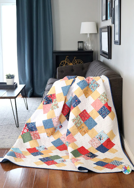 Prime Time quilt pattern by Andy Knowlton of A Bright Corner quilt blog