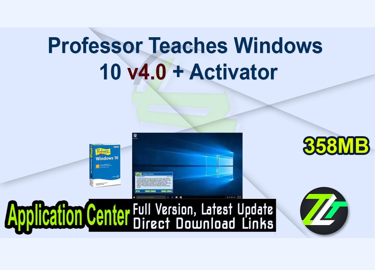 Professor Teaches Windows 10 v4.0 + Activator