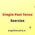 Exercise of Simple Past Tense with Answer