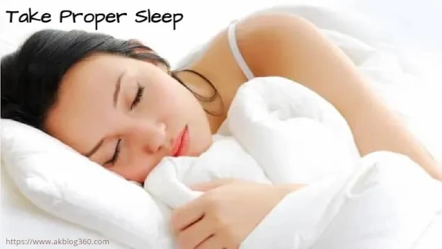 proper sleep