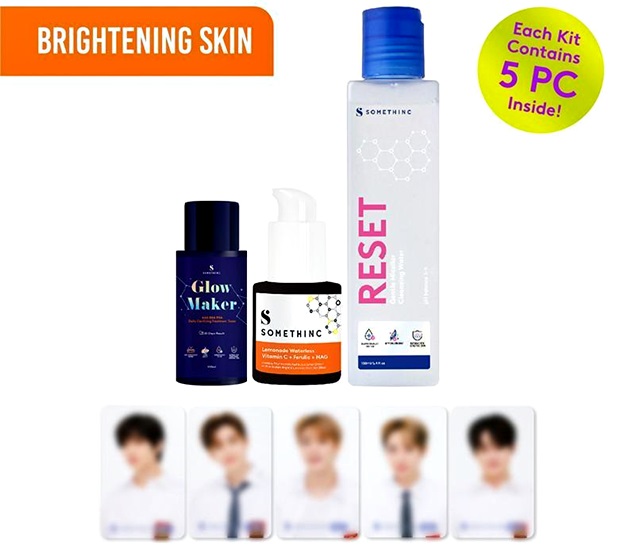 Review Produk Somethinc X NCT DREAM - Brightening Skin Kit