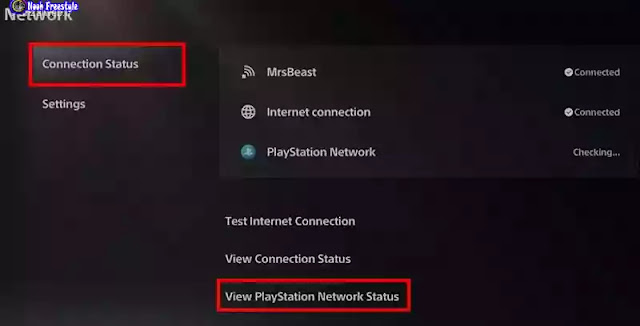 حل مشكلة تسجيل الدخول إلى شبكة بلاي ستيشن PS5