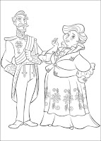 Luisa and Francisco coloring page
