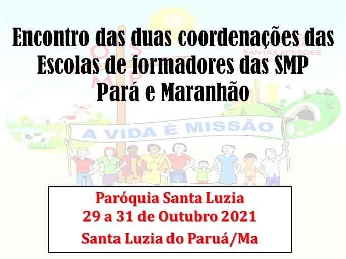 APRESENTÃO Pe. LUÍS MOSCONI. ENCONTRO DAS ESCOLAS DE FORMADORES DAS SMP´s DO PARÁ E MARANHÃO. PARTE II