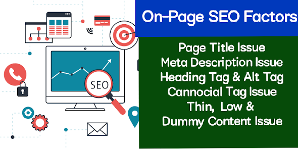 What is the On Page SEO Factors?