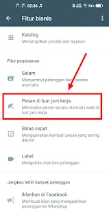 3. Cara Membuat Pesan Otomatis di WhatsApp Business