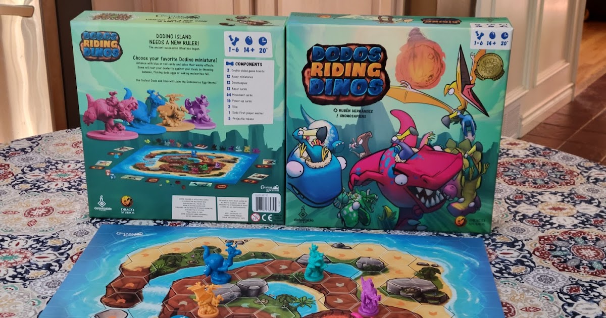  Dodos Riding Dinos The Board Game : Toys & Games