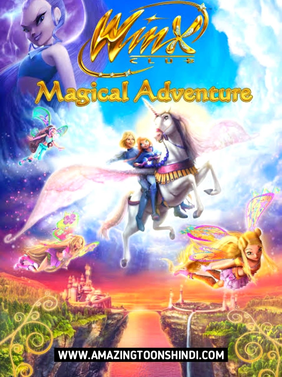 Winx Club 3D: Magical Adventure Full Movie In Hindi