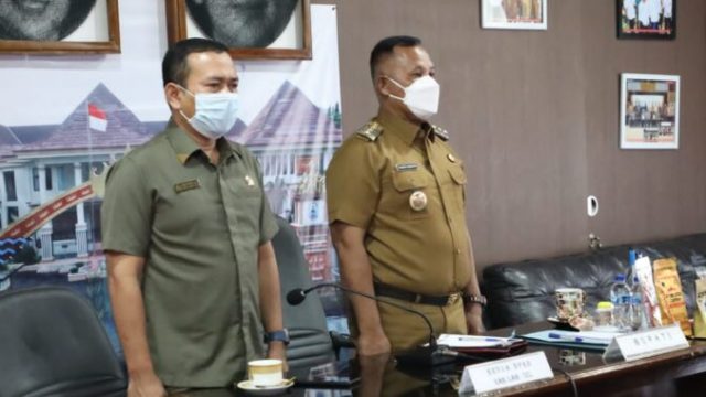 Wakil Ketua I DPRD Bersama Bupati Lamsel Ikuti Raker Kemendagri