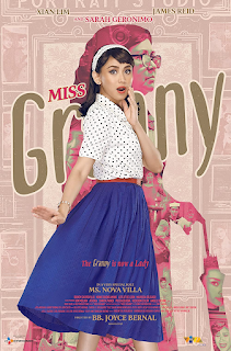 Sarah Geronimo in 50s looks in Miss Granny Movie Poster
