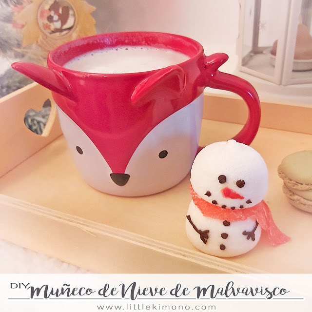 Muñeco de Nieve de Malvavisco