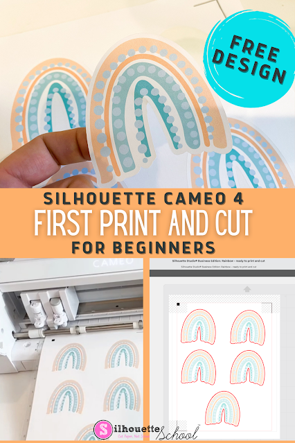 silhouette 101, silhouette america blog, cameo 4, print and cut, stickers