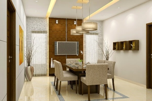 accent wall dining room