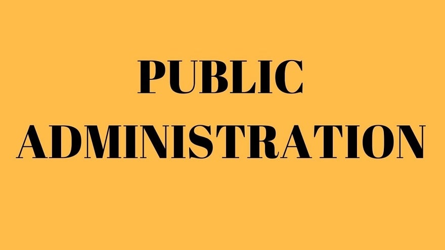 Public Administration Notes Free PDF
