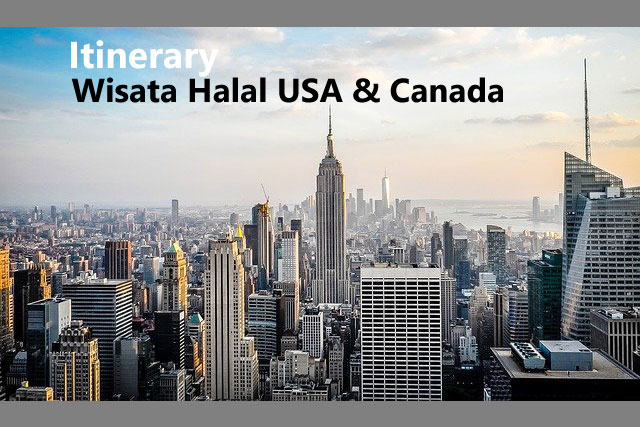 itinerary wisata USA Canada