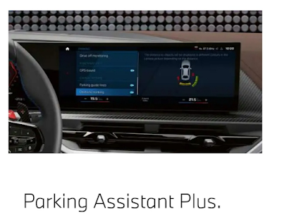 BMW XM parking