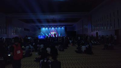 A view inside the concert stage hall during Comic Fiesta 2018 (#CF2018) at Kuala Lumpur Convention Centre (KLCC).