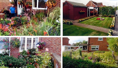 Pictures of some of the best-kept gardens in Brigg which have been created by town residents