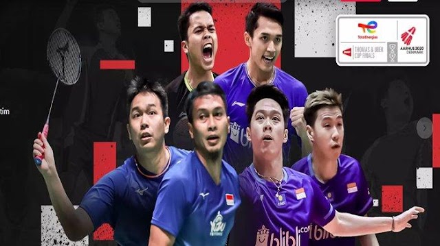 Indonesia Raih Tiket Ke Final Thomas Cup Denmark 2021