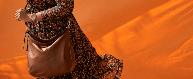 Fossil Women's Gigi Leather Shoulder Bag Purse Handbag