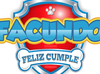 Logo de Paw Patrol: FACUNDO