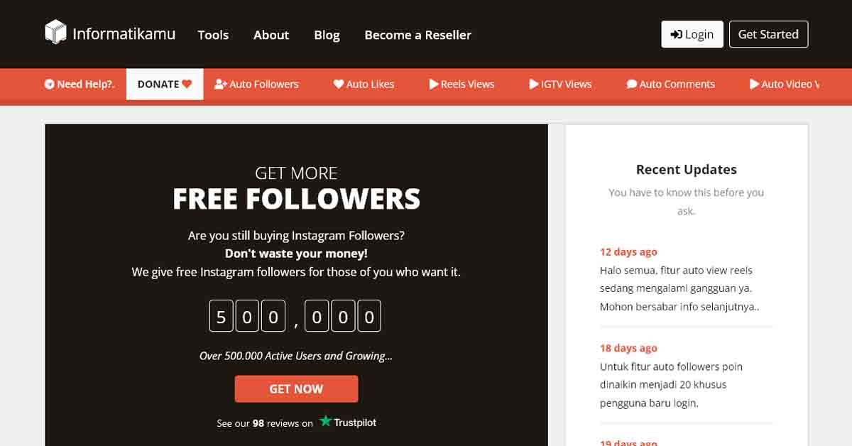 10 Website Auto Followers Instagram yang Gratis dan Cepat!