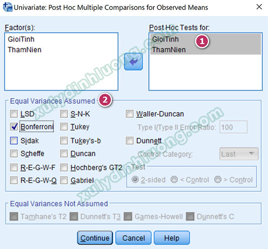 Kiểm định Two-Way ANOVA trong SPSS