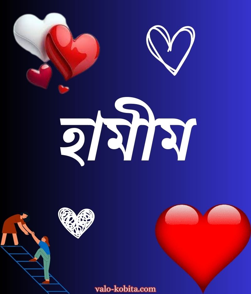 হামীম নামের পিক বা ডিজাইন