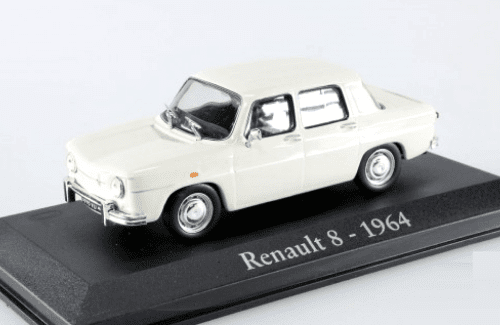 coleccion clasicos inolvidables 1:43 rba, renault 8 1:43