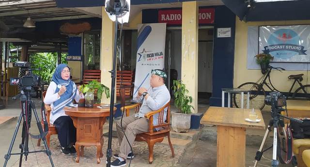 Dinas SDA Jabar Syuting Podcast Hari Air Sedunia di RKSB Maja FM