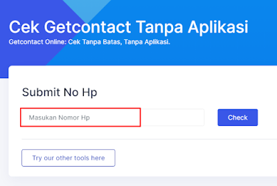 Cara Cek Nomor Getcontact Tanpa Login Aplikasi