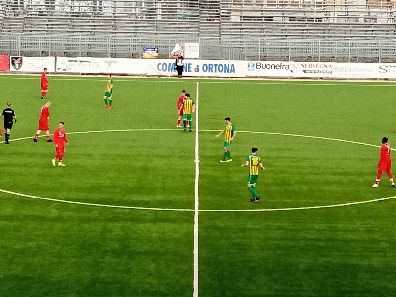 L'ORTONA CALCIO VINCE ANCHE LA SUPER SFIDA CONTRO LA TERZA IN CLASSSIFICA PASSOCORDONE, 1/0.