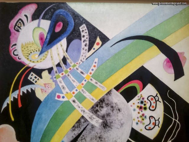 Kandinsky 'Círculos sobre Negro', 1921, por El Guisante Verde Project