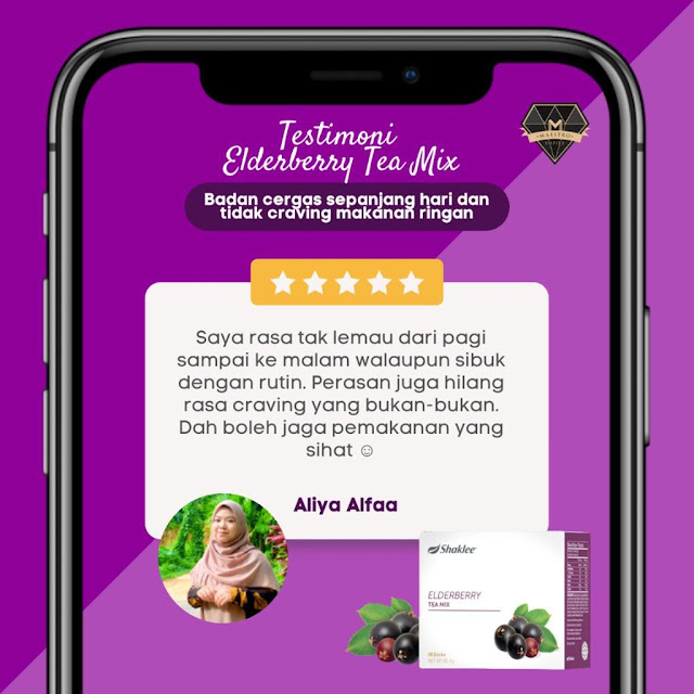 TESTIMONI ELDERBERRY TEA MIX