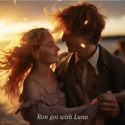 Harry Potter: Rony Weasley ficou com Luna Lovegood